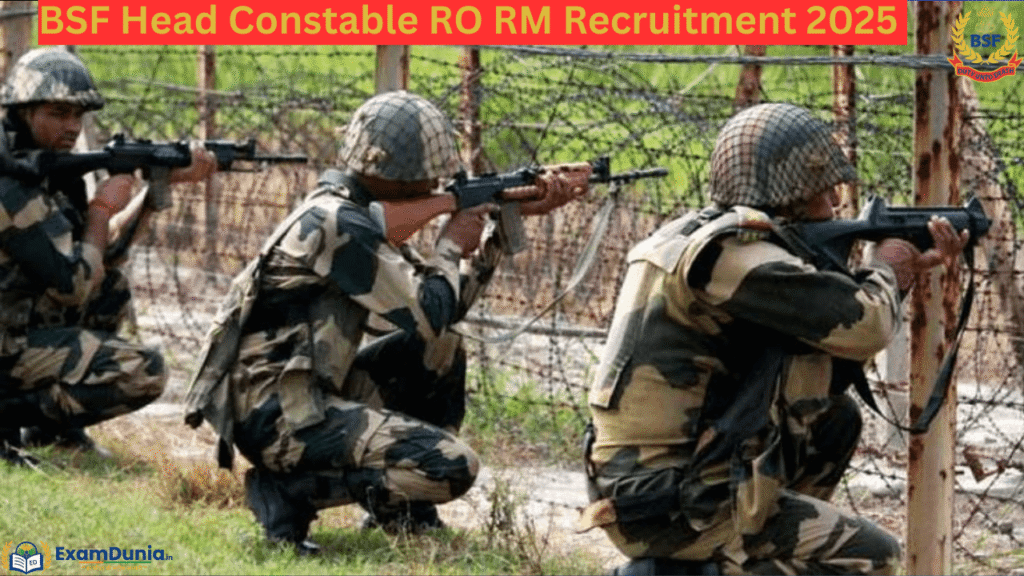 BSF Head Constable RO/RM 2025