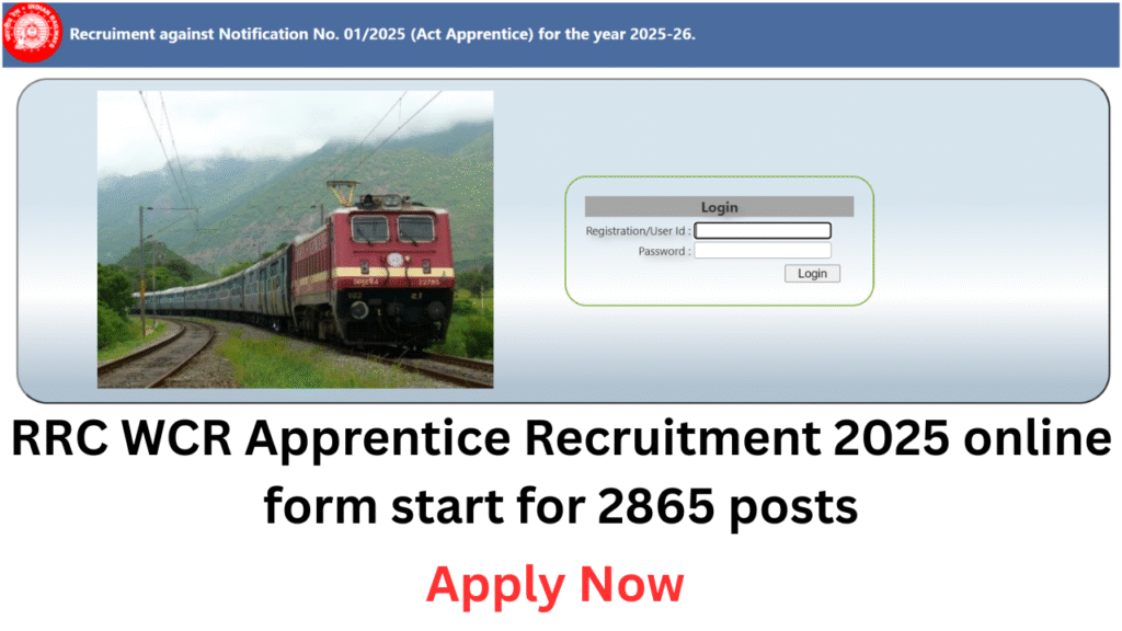 RRC WCR Recruitment 2025