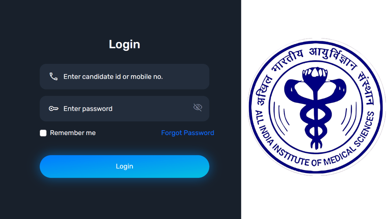 AIIMS NORCET 9 Mains Admit Card