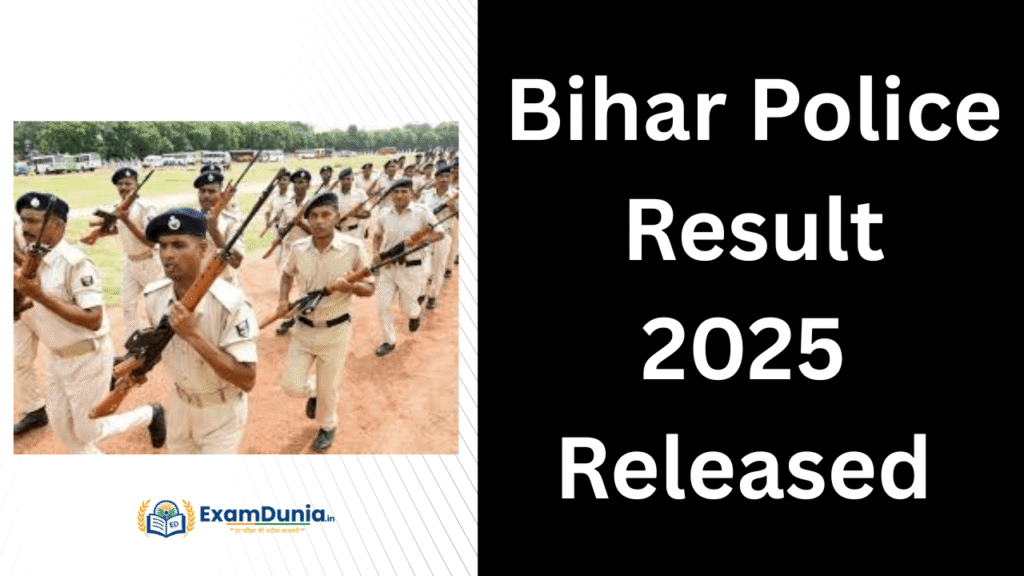  Bihar Police Constable Result 