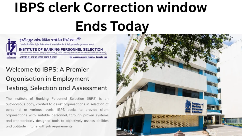 IBPS Clerk Recruitment 2025