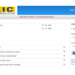 LIC AAO Admit Card