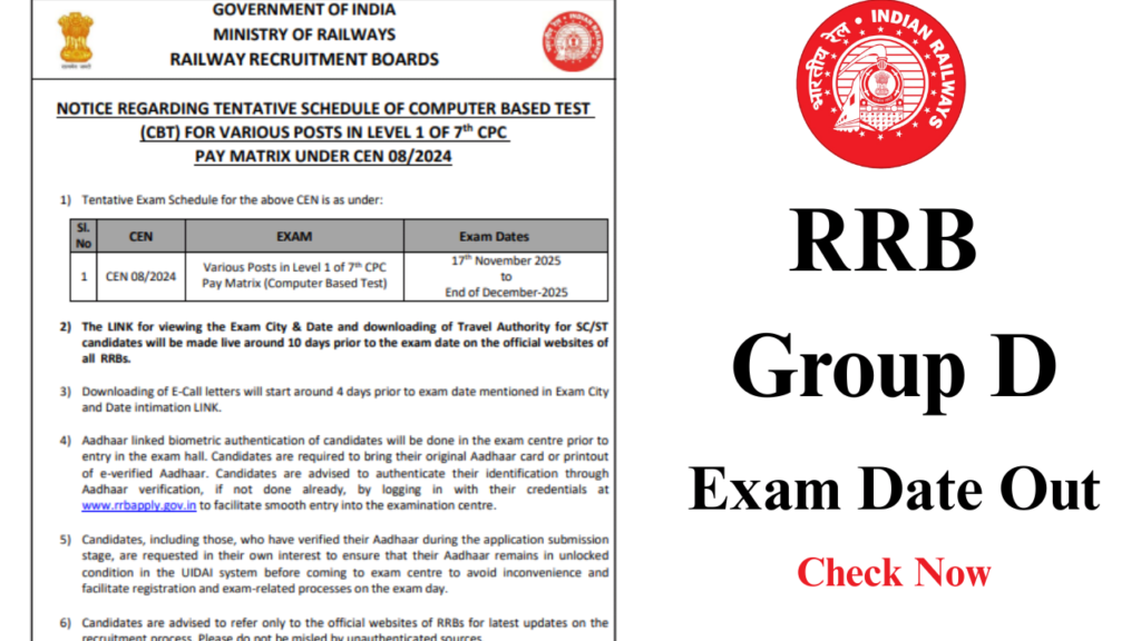 RRB Group D