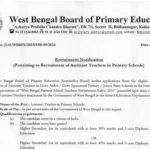 WB Primary Teacher