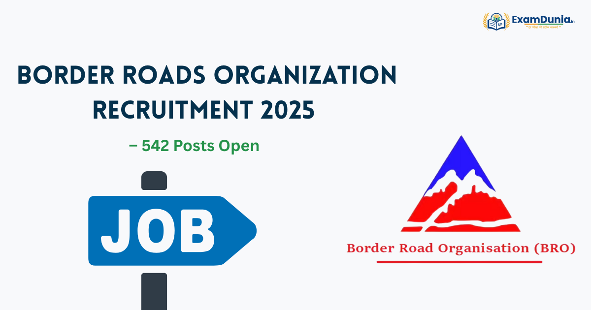 Border Roads Organization Recruitment