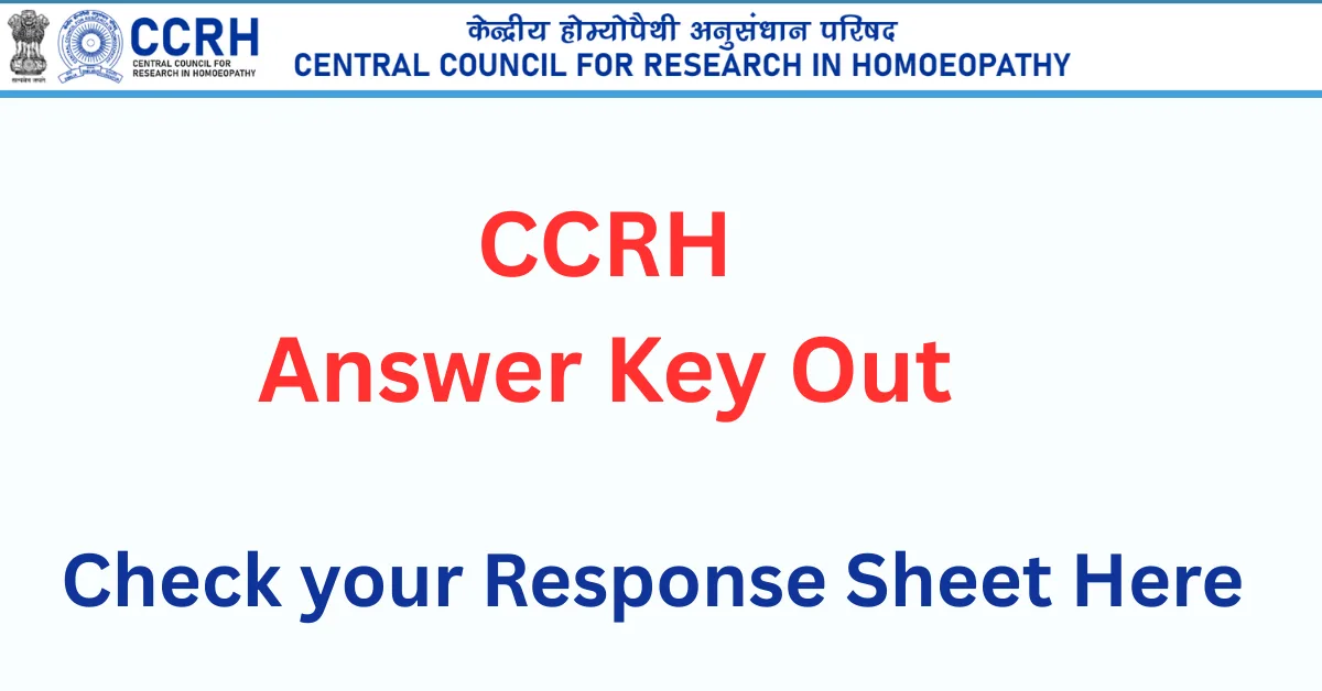 CCRH Answer Key