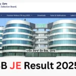 PSSSB JE Result 2025