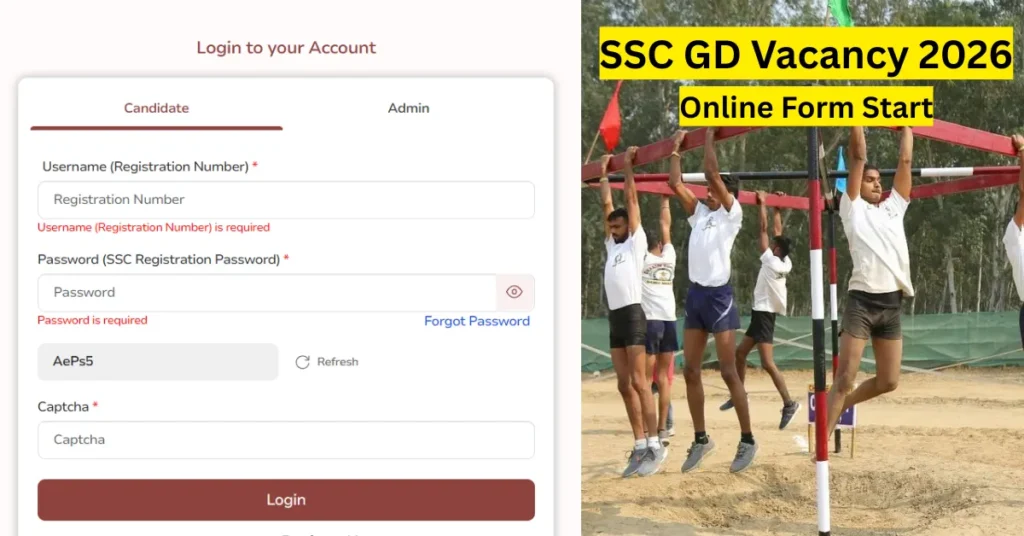 SSC GD 2026 Notification