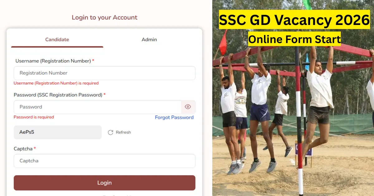 SSC GD 2026 Notification