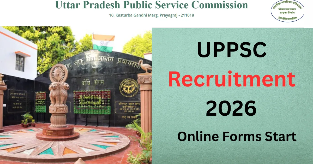 UPPSC Recruitment 2026