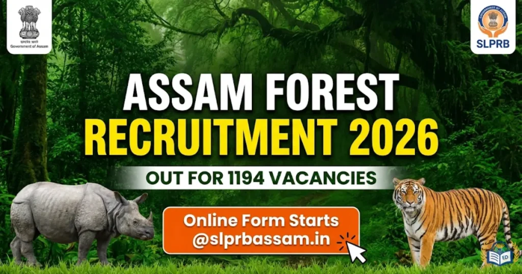 Assam Forest Recruitment 2026