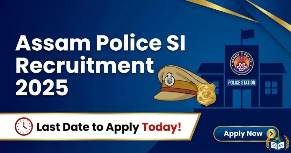 Assam Police SI Recruitment