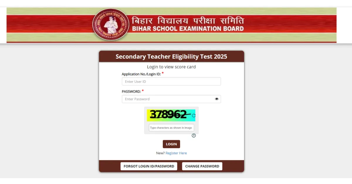 Bihar STET Result 2025 Out Check your result from here directly