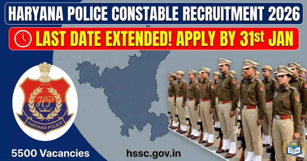 Haryana Police Constable recruitment 
