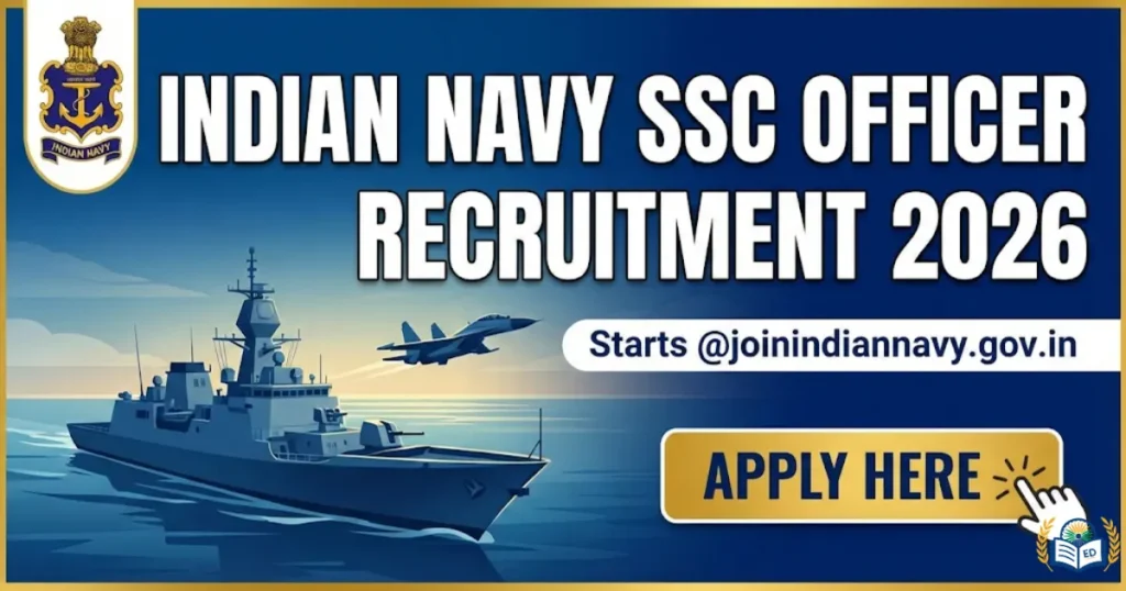 Indian Navy SSC Officer Recruitment 2026