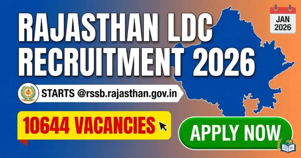 Rajasthan LDC Recruitment