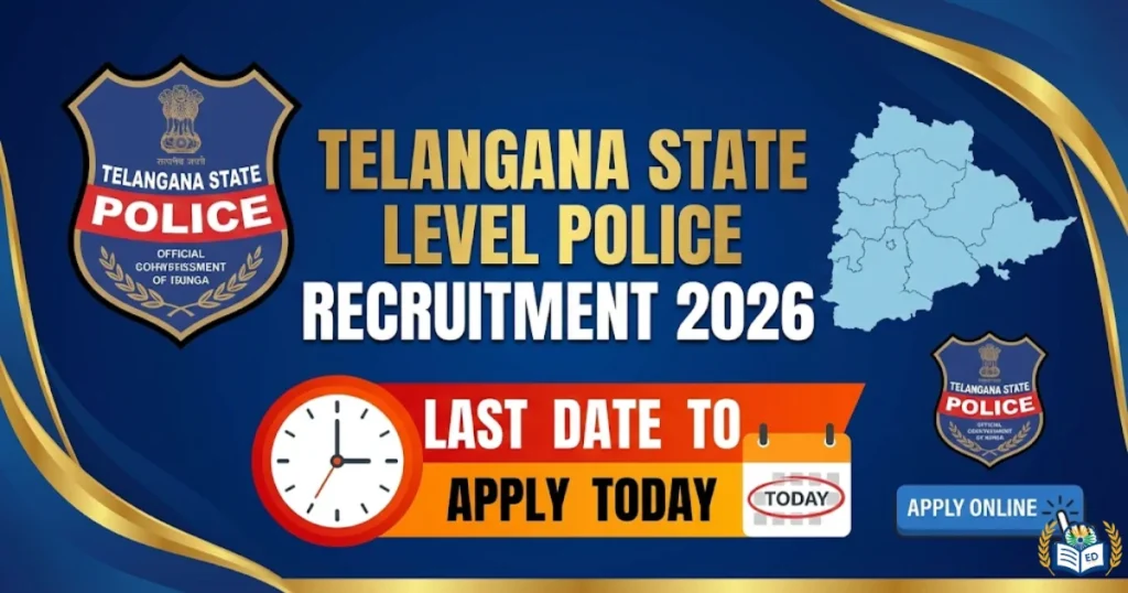 Telangana State level police recruitment 2026
