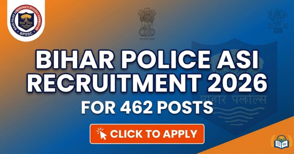 Bihar Police ASI Recruitment 2026