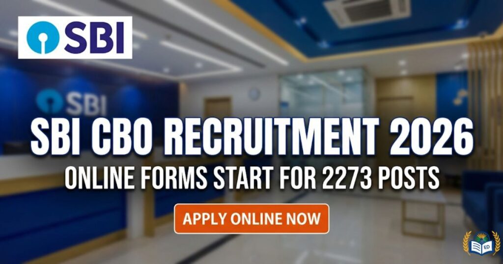 SBI CBO Recruitment 2026