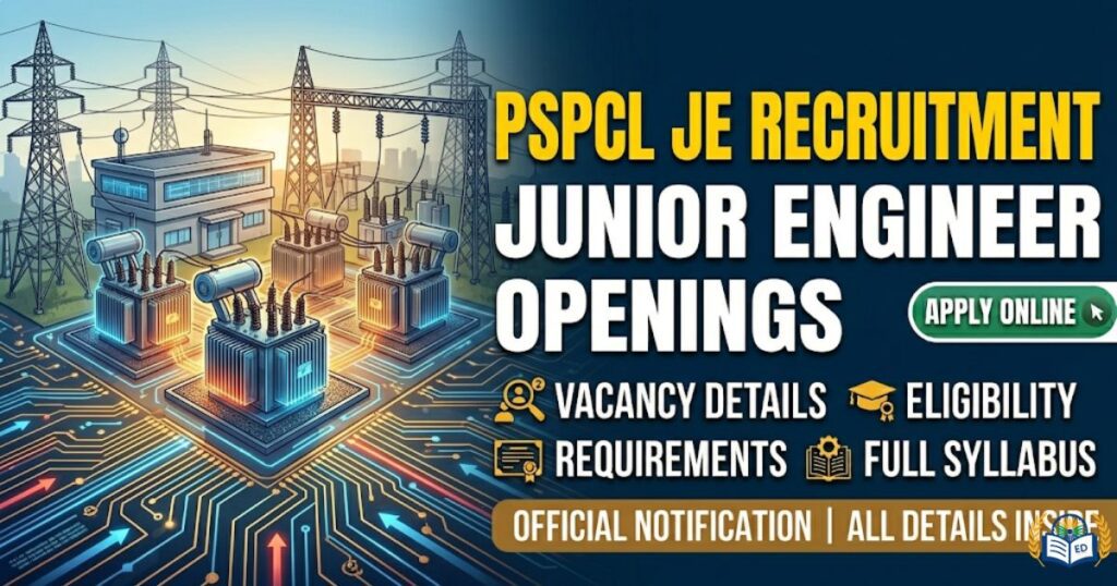PSPCL JE Recruitment 2026