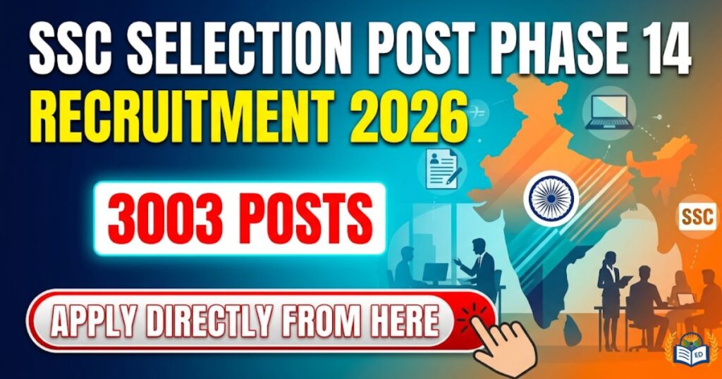 SSC Selection Post Phase 14 Recruitment 2026