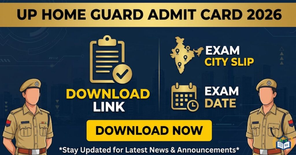 UP Home Guard Admit Card 2026 