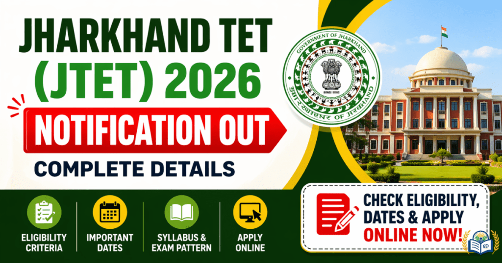 Jharkhand TET (JTET) 2026
